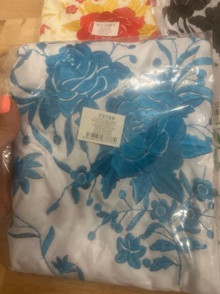 Mantón Flamenca Bordado Flores