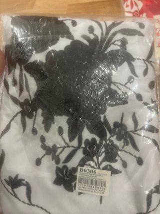 Mantón Flamenca Bordado Flores