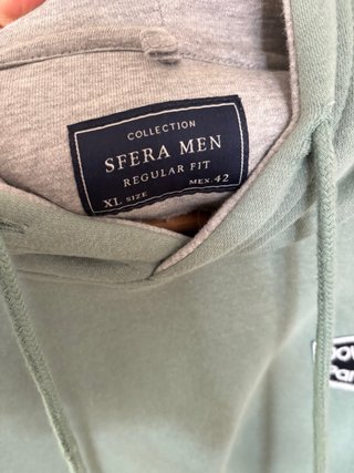 Sudadera Sfera Verde Talla XL como nueva