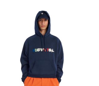 SUDADERA CAPUCHA PARCHES NUEVA YOL Bad Bunny Zara