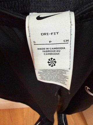 Pantalón chándal Nike Negro Talla S adulto
