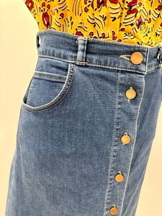 Falda Vaquera Massimo Dutti