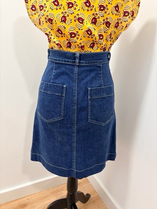 Falda Vaquera Massimo Dutti