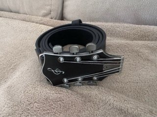 Conjunto Bolso y cinturón guitarra