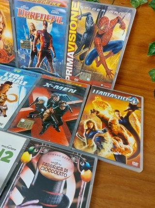 Lotto DVD Fanstasy,Marvel, Cartoni, Cult, Vintage