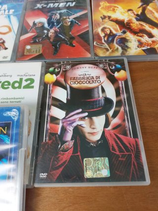 Lotto DVD Fanstasy,Marvel, Cartoni, Cult, Vintage