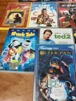 Lotto DVD Fanstasy,Marvel, Cartoni, Cult, Vintage