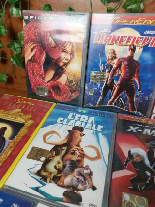 Lotto DVD Fanstasy,Marvel, Cartoni, Cult, Vintage