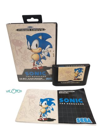 Videojuego Sega Megadrive Sonic The Hedgehog