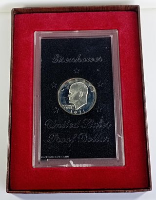Moneda Dólar Eisenhower 1971 Plata USA