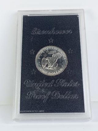 Moneda Dólar Eisenhower 1971 Plata USA
