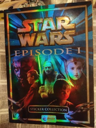 Álbum Cromos Star Wars Episodio I