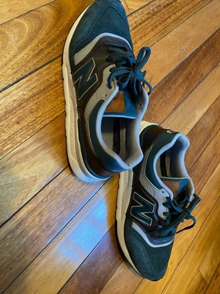 New Balance CM997 HXA color Marrón/Verde
