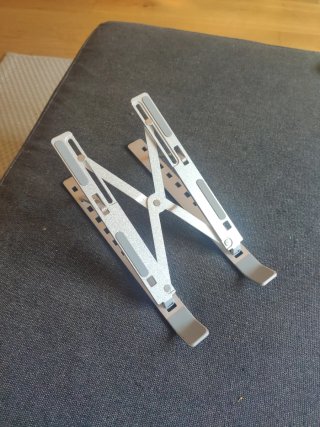 Soporte portátil/tablet aluminio ajustable