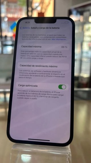 iPhone 14 Negro 128GB Batería 88%