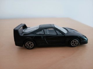 Burago Ferrari F40 nera 1987