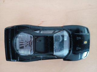 Burago Ferrari F40 nera 1987
