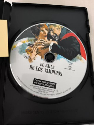 El Baile de los Vampiros DVD Español