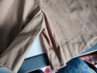 Falda pantalón evasé beige Talla S