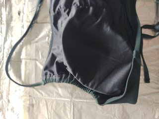 Bikini Oysho Negro/Verde Oliva