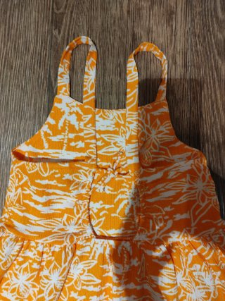 Vestido Zara flores niña 9 años