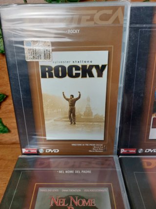 Lotto 4 DVD Sigillati DVD Teca: Rocky, Bronx..