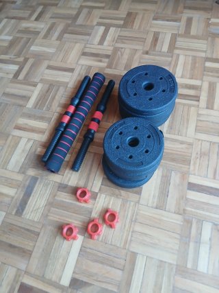 Mancuernas ajustables
