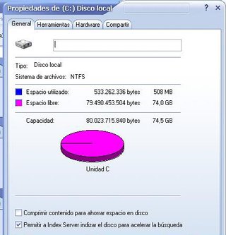 Disco Duro IDE 2.5 80GB Hitachi