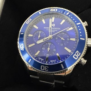 Reloj Mark Maddox Chronograph WR 100M Azul
