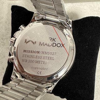 Reloj Mark Maddox Chronograph WR 100M Azul