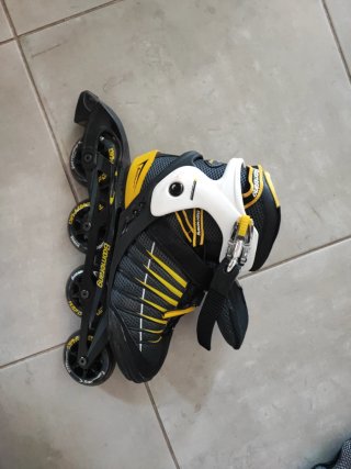 Patines en línea y protecciones