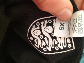 Sudadera Negra England Talla xs original