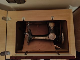 Máquina de coser Singer Esfinge Antigua (1929)
