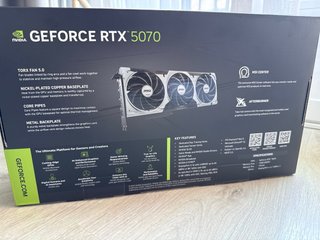 MSI RTX 5070 Ventus 3X 12GB