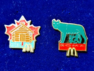 Pins McDonald's Arthus Bertrand, 11 unidades
