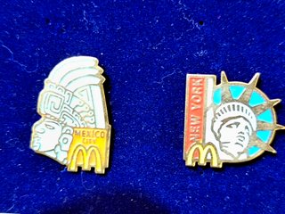 Pins McDonald's Arthus Bertrand, 11 unidades