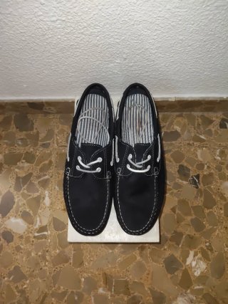 Zapatos náuticos BENAVENTE azul marino