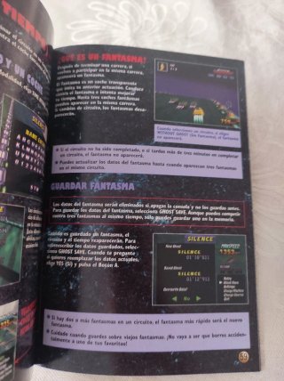 F-Zero X Juego y Manual Original N64