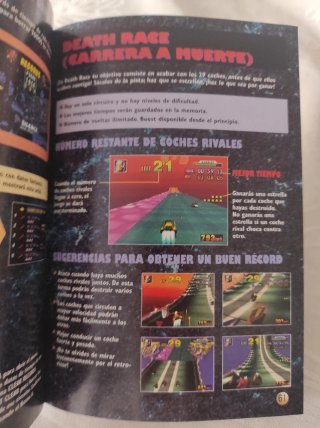 F-Zero X Juego y Manual Original N64