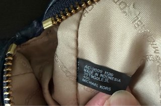 Borsa Michael Kors Lillie blu