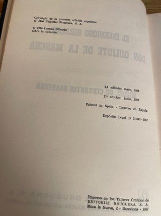 Don Quijote de la Mancha / Miguel de Cervantes