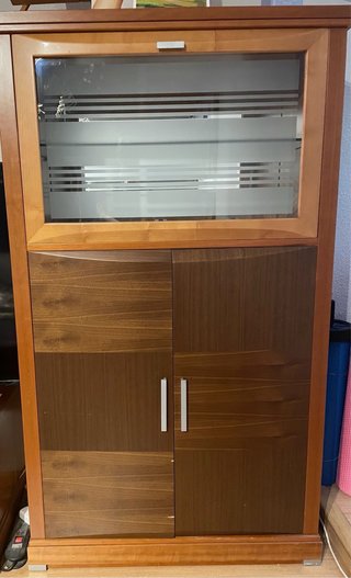 Mueble de salón madera maciza