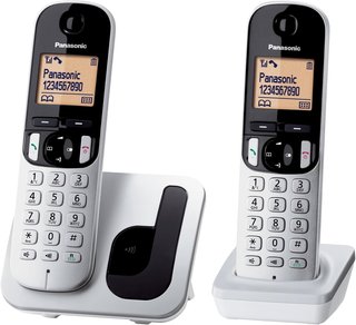 Panasonic teléfono inalámbrico digital manos