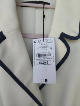 Abito bianco formale per eventi