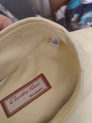 Camisa Emidio Tucci Beige El Corte Inglés