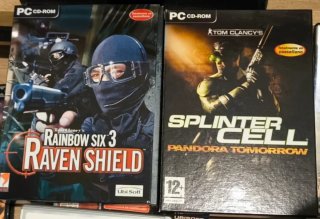 Juegos PC Tom Clancy Rainbow Six y Splinter Cell
