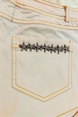 Shorts vaqueros estrellas strass