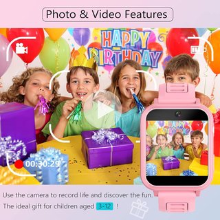 Smartwatch niños con juegos y podómetro