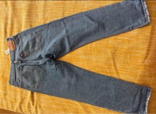 Calças Levi's 501 Crop Azuis