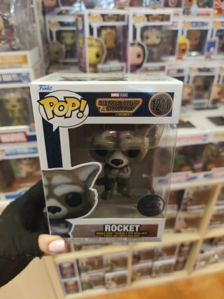 Funko Pop! Rocket Guardianes de la Galaxia Vol. 3